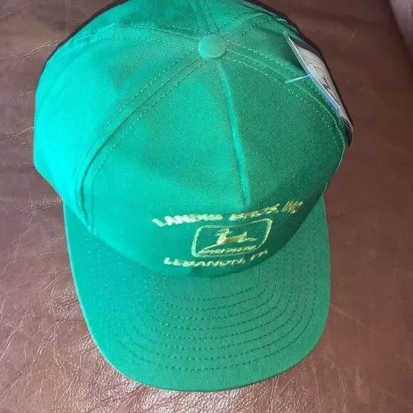 NWT Vintage John Deere Trucker SnapBack Hat Landis Bros, Inc, Lebanon Pennsylvan